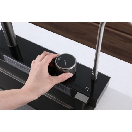 Многофункциональная кухонная мойка iSink Anthracite A-20